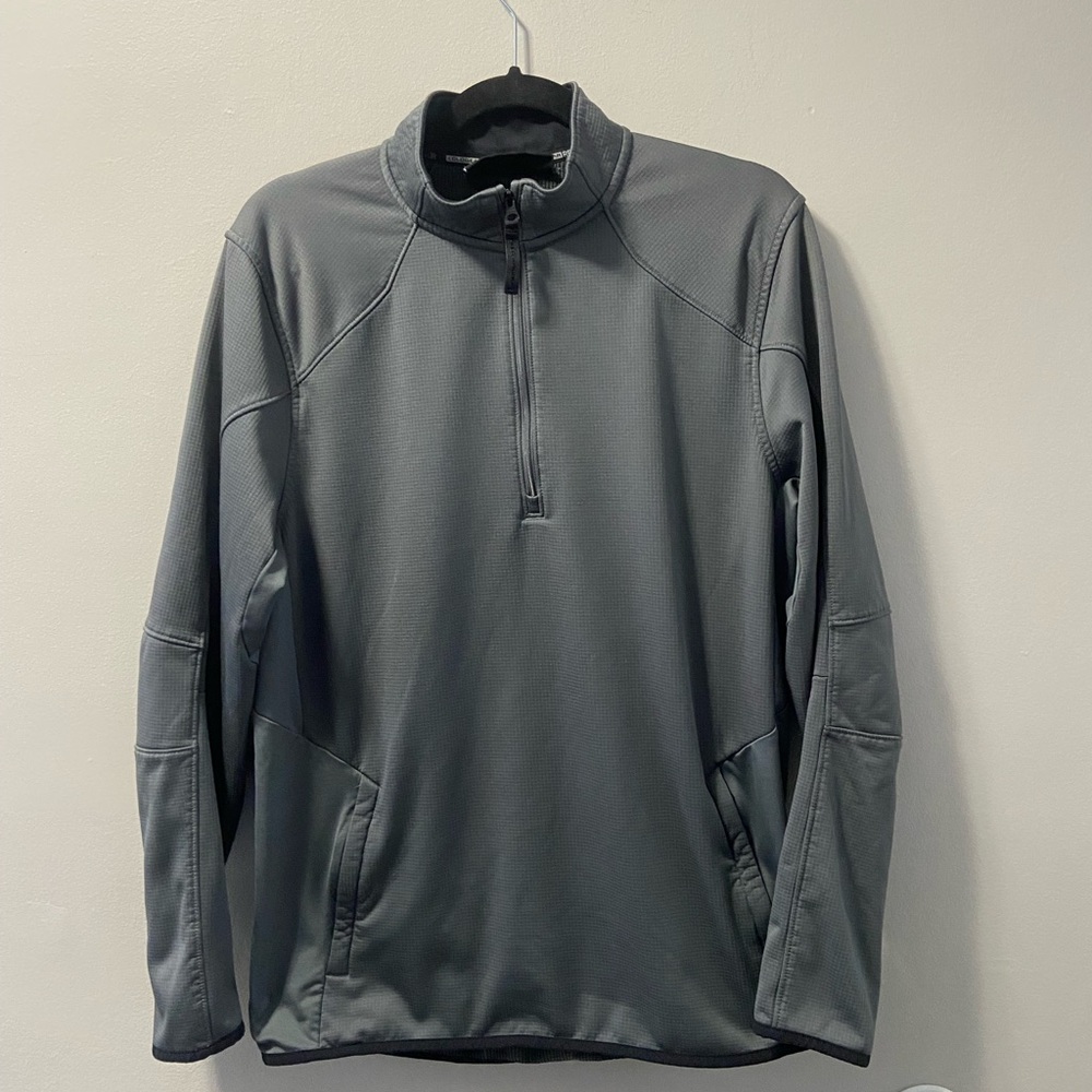 Under Armour Men's Gray Quarter-Zip Jacket